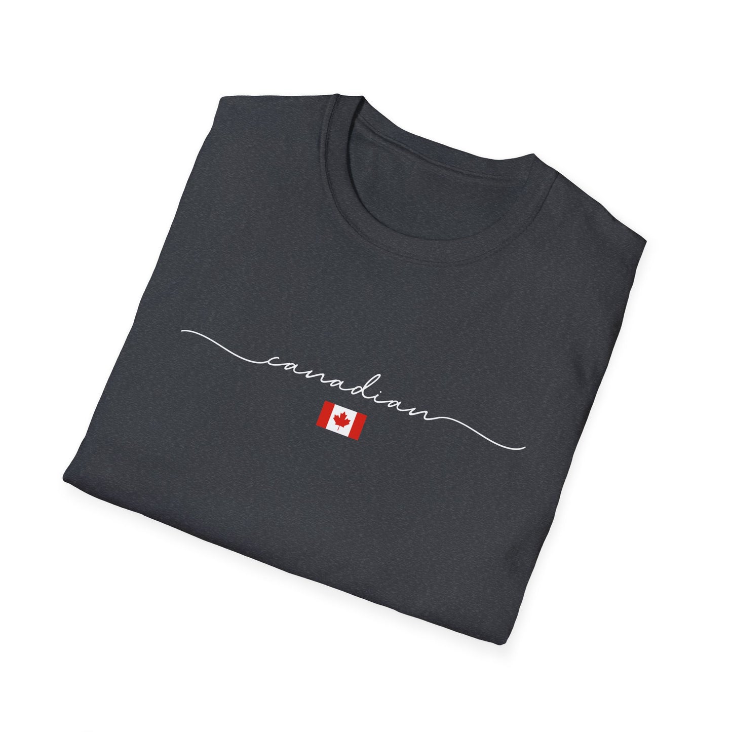 Canadian Unisex T-Shirt, Canada Flag Shirt, True North Strong and Free Maple Leaf Tee, Canadian Flag Shirt, Patriotic Canada Day Gift