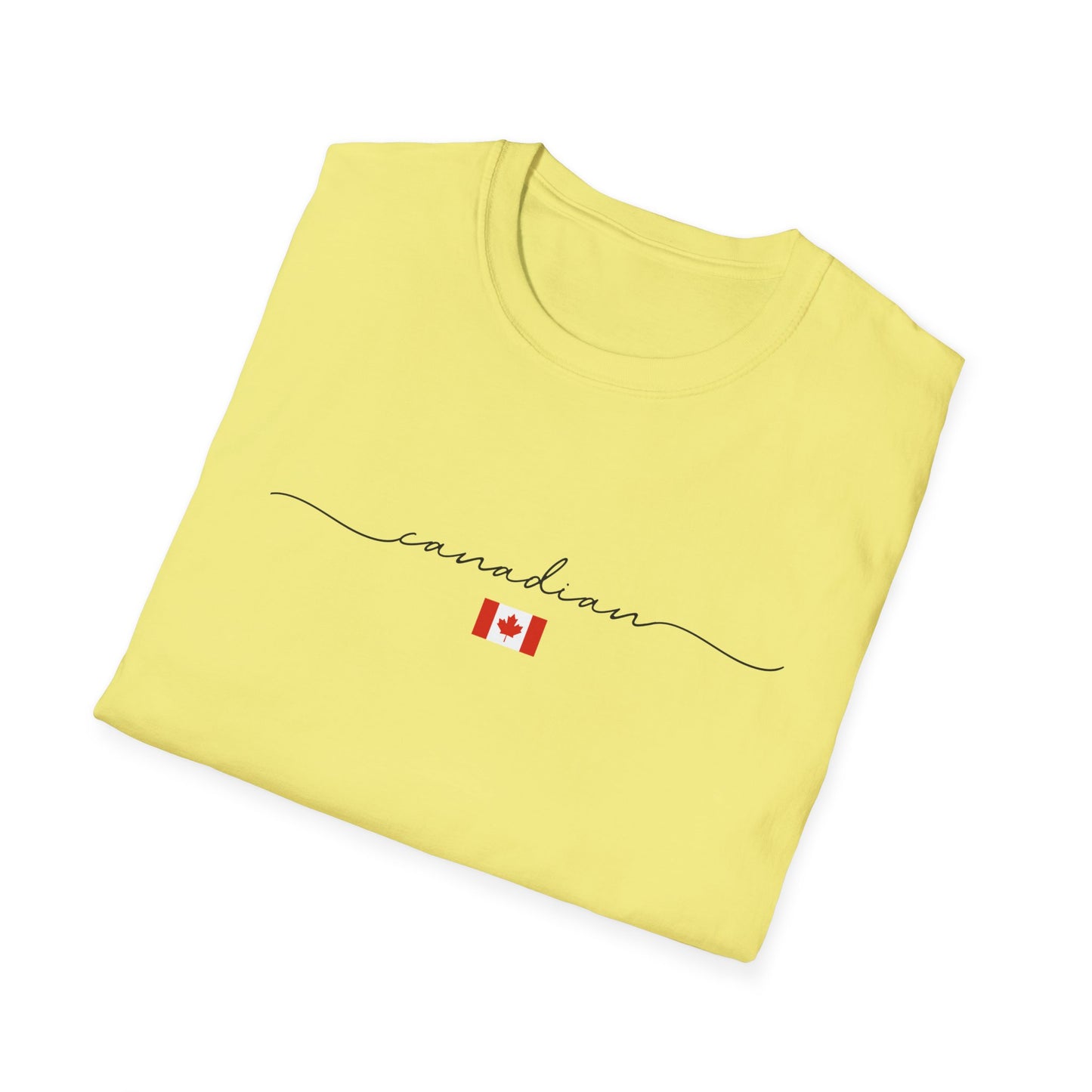 Canadian Unisex T-Shirt, Canada Flag Shirt, True North Strong and Free Maple Leaf Tee, Canadian Flag Shirt, Patriotic Canada Day Gift