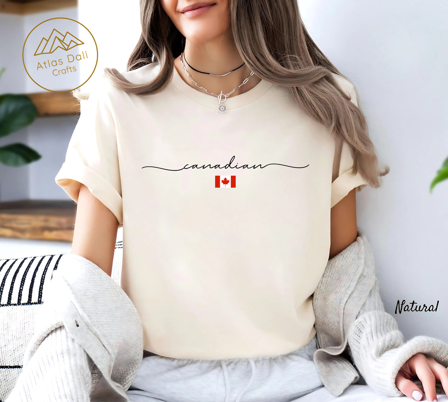 Canadian Unisex T-Shirt, Canada Flag Shirt, True North Strong and Free Maple Leaf Tee, Canadian Flag Shirt, Patriotic Canada Day Gift